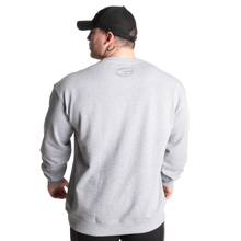 Gasp Division Crewneck, Grey Melange