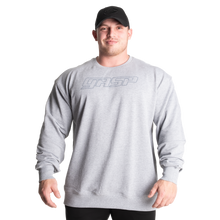 Gasp Division Crewneck, Grey Melange