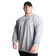 Gasp Division Crewneck, Grey Melange