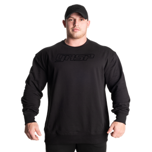 Gasp Division Crewneck, Black