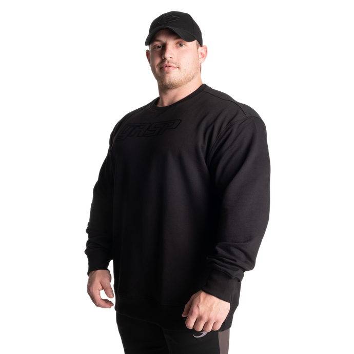 Gasp Division Crewneck, Black