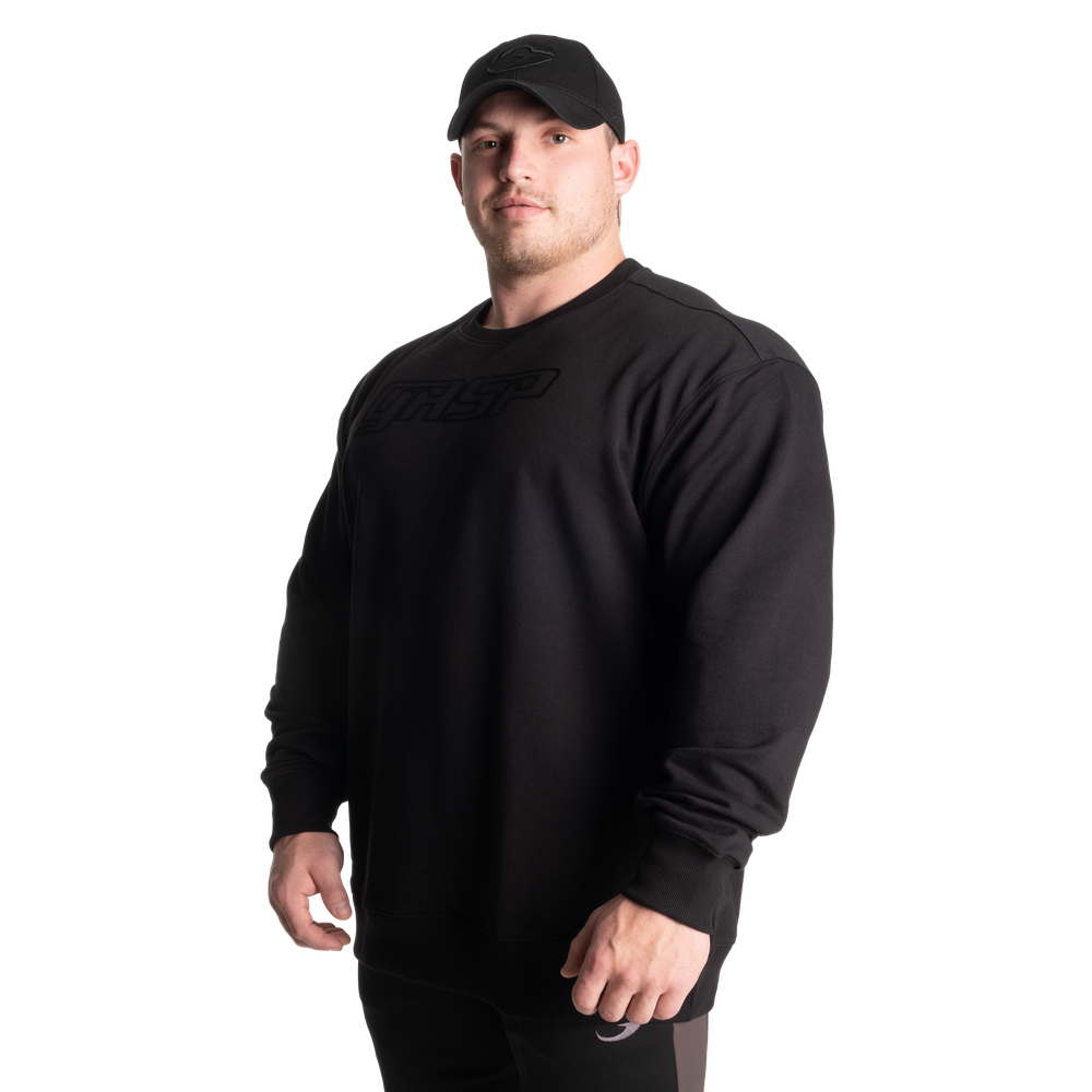 Gasp Division Crewneck, Black