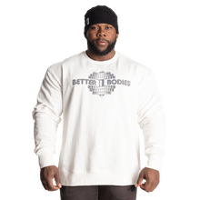 Better Bodies Union Crewneck, White