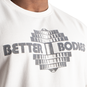 Better Bodies Union Crewneck, White