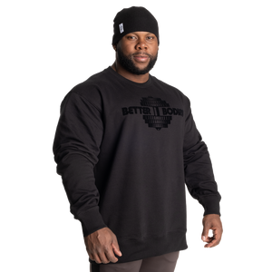 Better Bodies Union Crewneck, Black