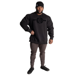 Better Bodies Union Crewneck, Black