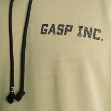 Gasp Acid Hoodie, Acid Washed Green