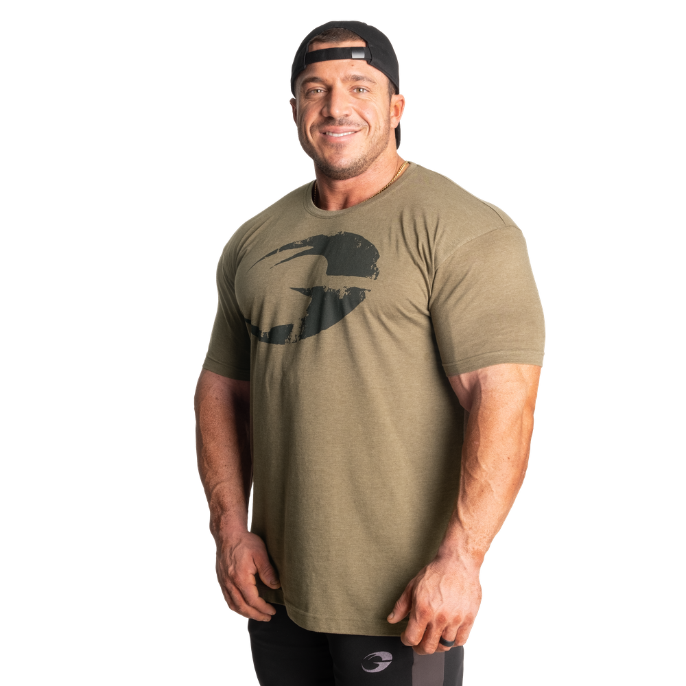 Gasp Cadet Tee Army Green Melange