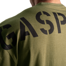 Gasp  Division Iron Tee Army Green Melange