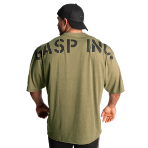 Gasp  Division Iron Tee Army Green Melange