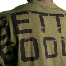 Better Bodies Union Iron Tee, Army Green Melange