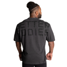 Better Bodies Union Iron Tee, Dark Grey Melange