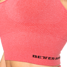 Better Bodies Astoria Seamless Bra,Chili red melange