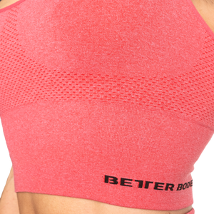 Better Bodies Astoria Seamless Bra,Chili red melange