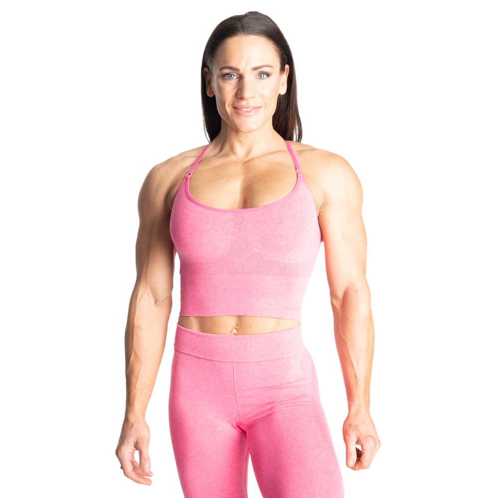 Better Bodies Astoria Seamless Bra,Hotpink melange