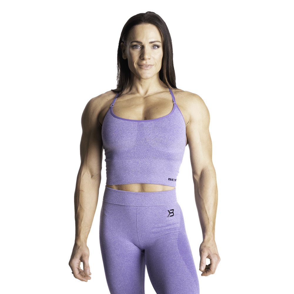 Better Bodies Astoria Seamless Bra,Athletic purple melange