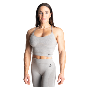 Better Bodies Astoria Seamless Bra, Light Grey Melange