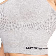 Better Bodies Astoria Seamless Bra, Light Grey Melange