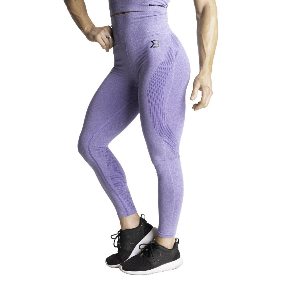 Better Bodies Rockaway leggings Athletic purple melange