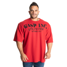 Gasp Iron thermal tee Chile Red