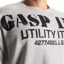 Gasp Iron thermal tee Grey Melange