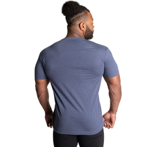 Better Bodies Recruit Tee, Sky Blue Melange