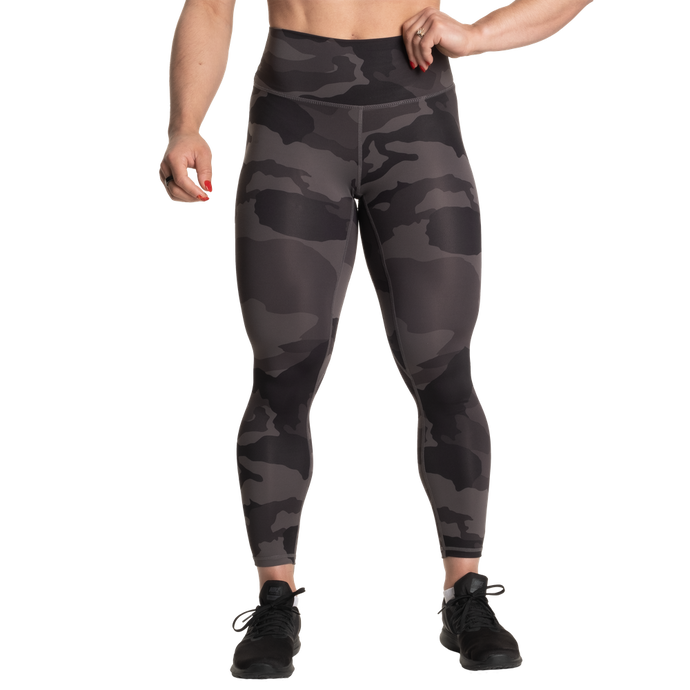 Better Bodies Core Leggings, Charcoal Camo