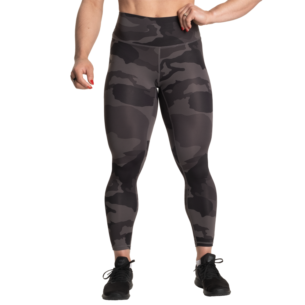 Better Bodies Core Leggings, Charcoal Camo