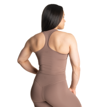 Better Bodies Core Crop T-back, Warm Sand