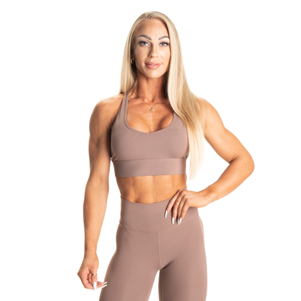 Better Bodies Core Sports Bra, Warm Sand