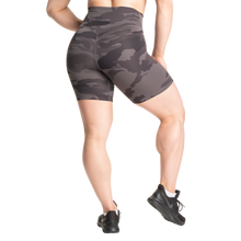 Better Bodies Core Biker Shorts, Charcoal Camo