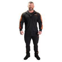 Gasp Track Suit Jacket  Black/Flame