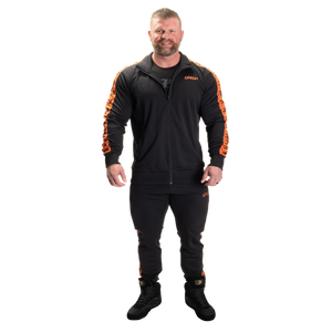 Gasp Track Suit Jacket  Black/Flame