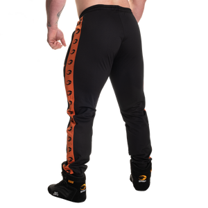 Gasp Track Suit Pants, Black/Flame