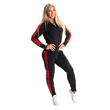 Better Bodies Chelsea Track Jacket,Black/Red