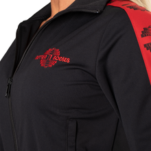 Better Bodies Chelsea Track Jacket,Black/Red