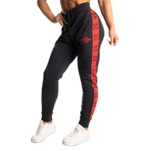 Better Bodies Chelsea Track Pants, Black/Red