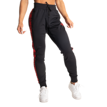 Better Bodies Chelsea Track Pants, Black/Red