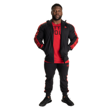 Better Bodies Bronx Track Jacket V2 , Black/Red