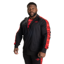 Better Bodies Bronx Track Jacket V2 , Black/Red