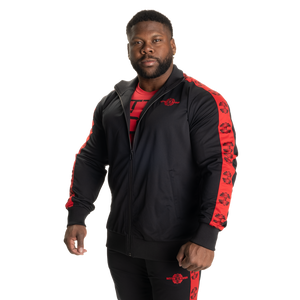 Better Bodies Bronx Track Jacket V2 , Black/Red