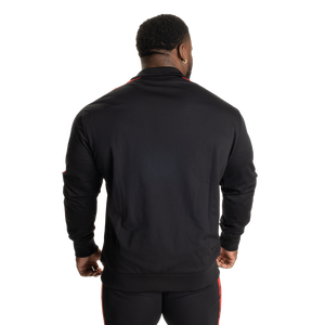 Better Bodies Bronx Track Jacket V2 , Black/Red