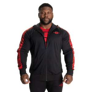 Better Bodies Bronx Track Jacket V2 , Black/Red