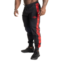 Better Bodies Bronx Track Pants V2 Black/Red