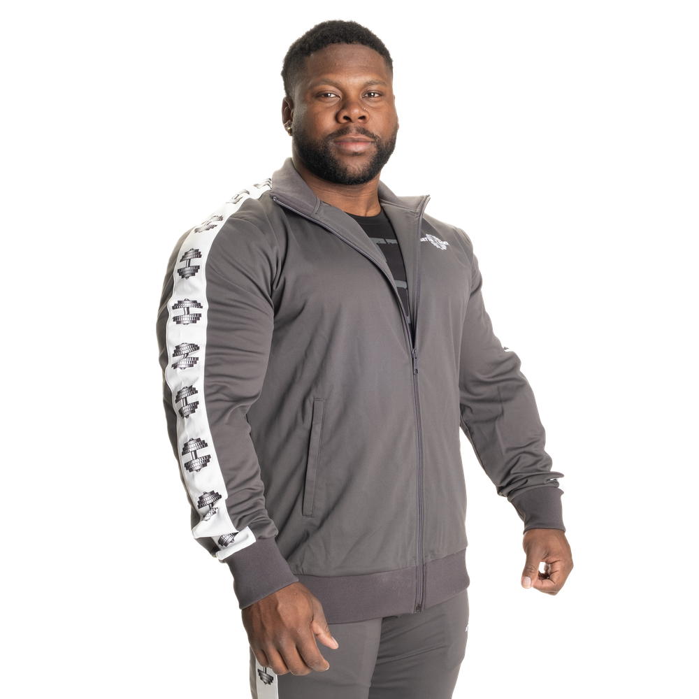 Better Bodies Bronx Track Jacket V2, Iron