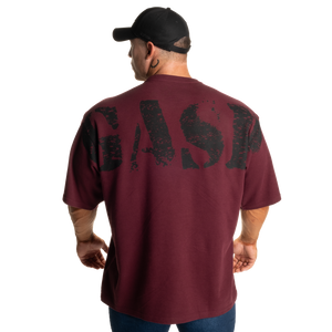 Gasp Iron thermal tee Maroon