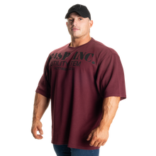 Gasp Iron thermal tee Maroon