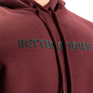 Better Bodies Logo Hoodie V2, Maroon