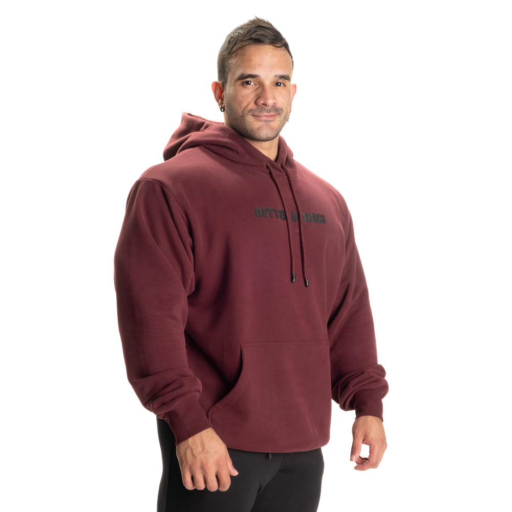 Better Bodies Logo Hoodie V2, Maroon