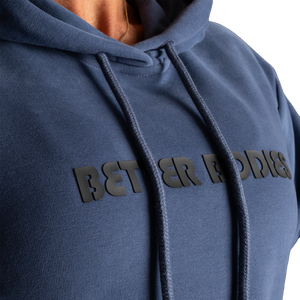 Better Bodies Logo Hoodie V2, Sky Blue